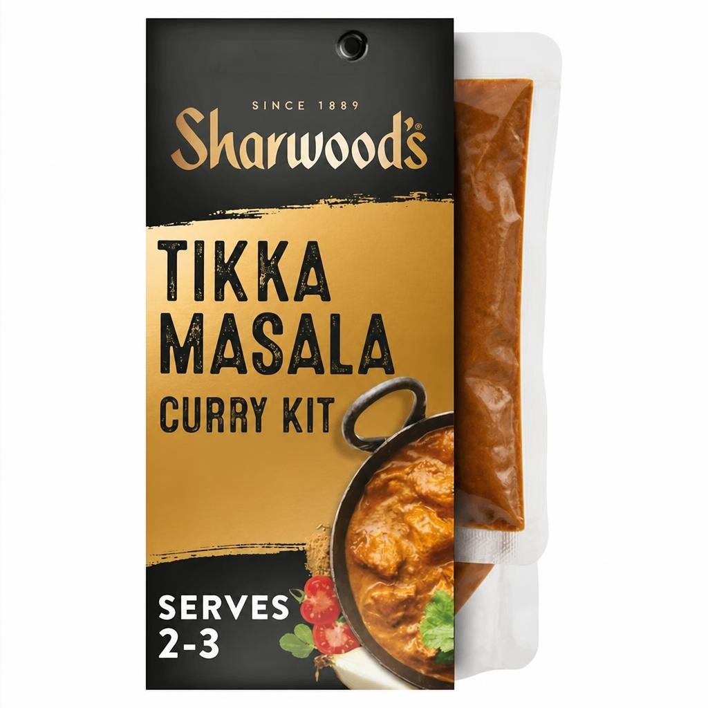 Sharwood's Tikka Masala Indian Curry Sauce Kit 280g