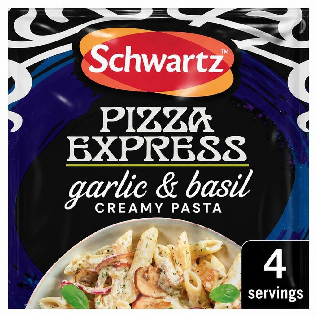 Schwartz Pizza Express Garlic & Basil Creamy Pasta 35g