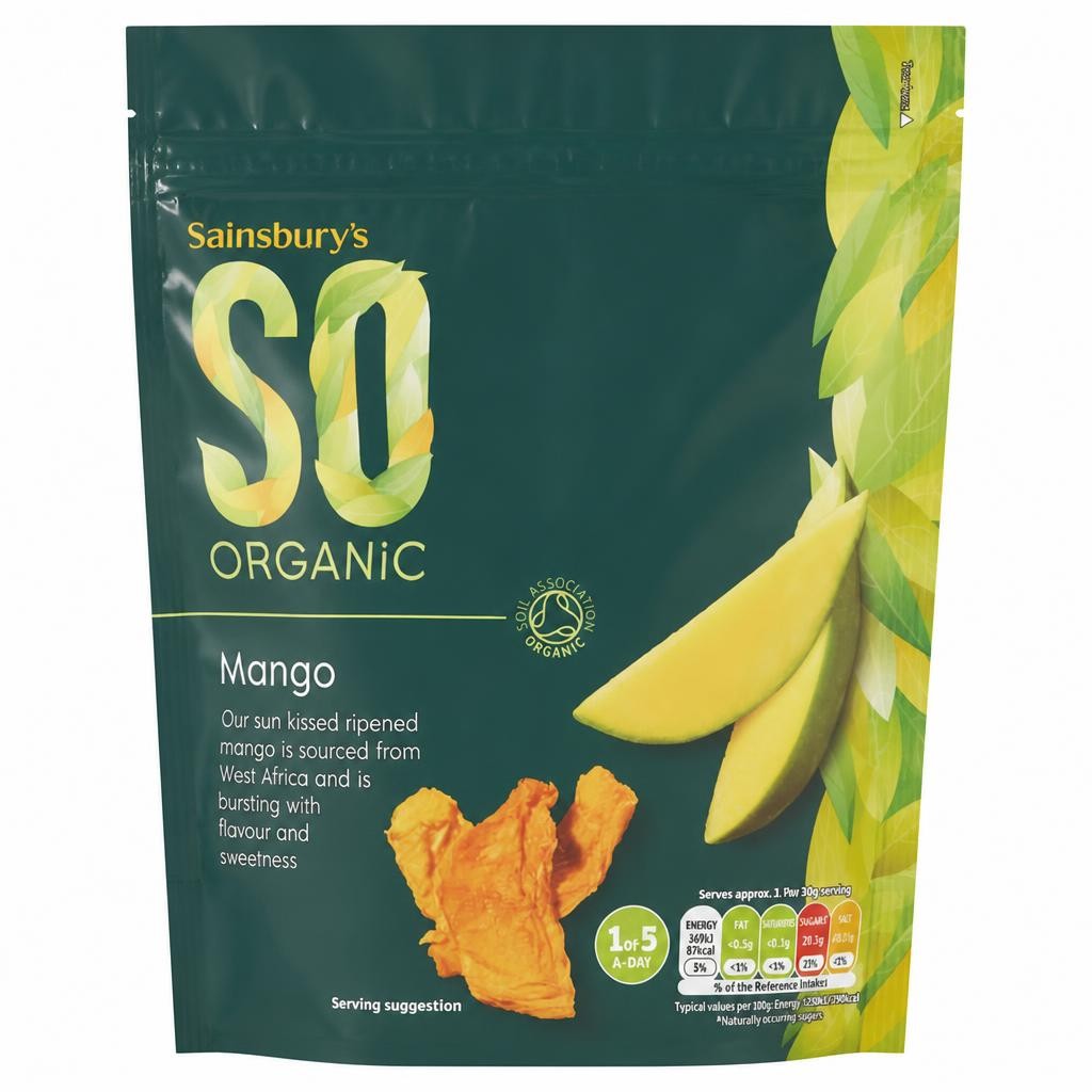 Sainsbury's Mango, SO Organic 100g