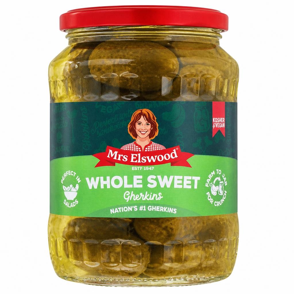 Mrs Elswood Whole Sweet Cucumber 670g