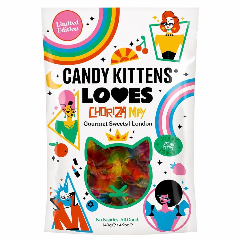 Candy Kittens Loves Ashton Attzs Gourmet Sweets 140g