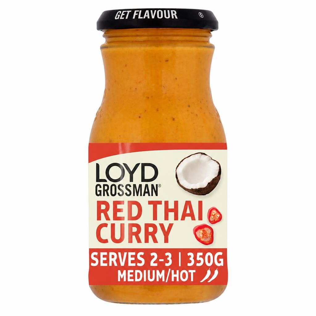 Loyd Grossman Thai Red Curry Sauce 350g