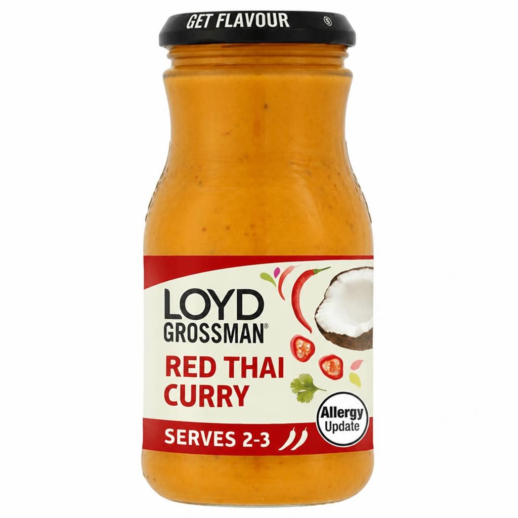 Loyd Grossman Thai Red Curry Sauce 350g