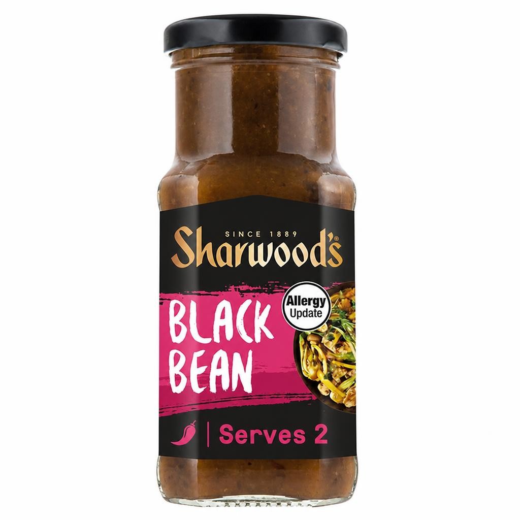 Sharwood's Black Bean Stir-Fry Sauce 195g