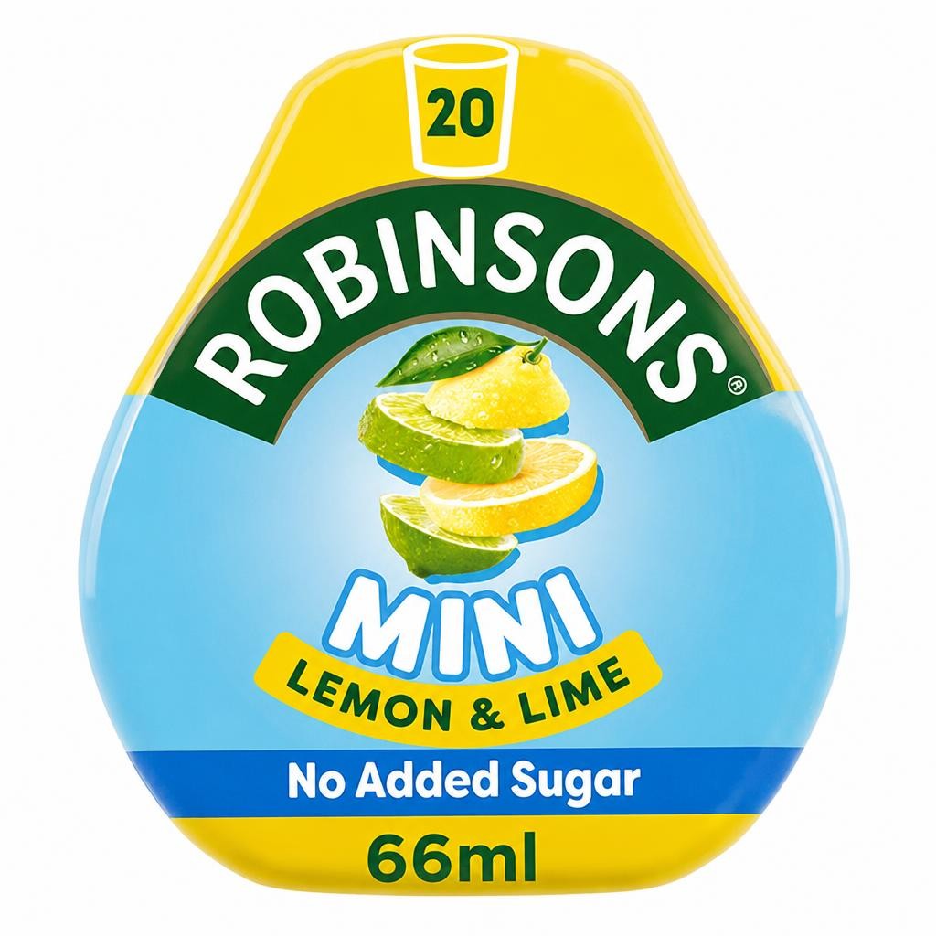 Robinsons Mini Lemon & Lime On The Go Squash 66ml