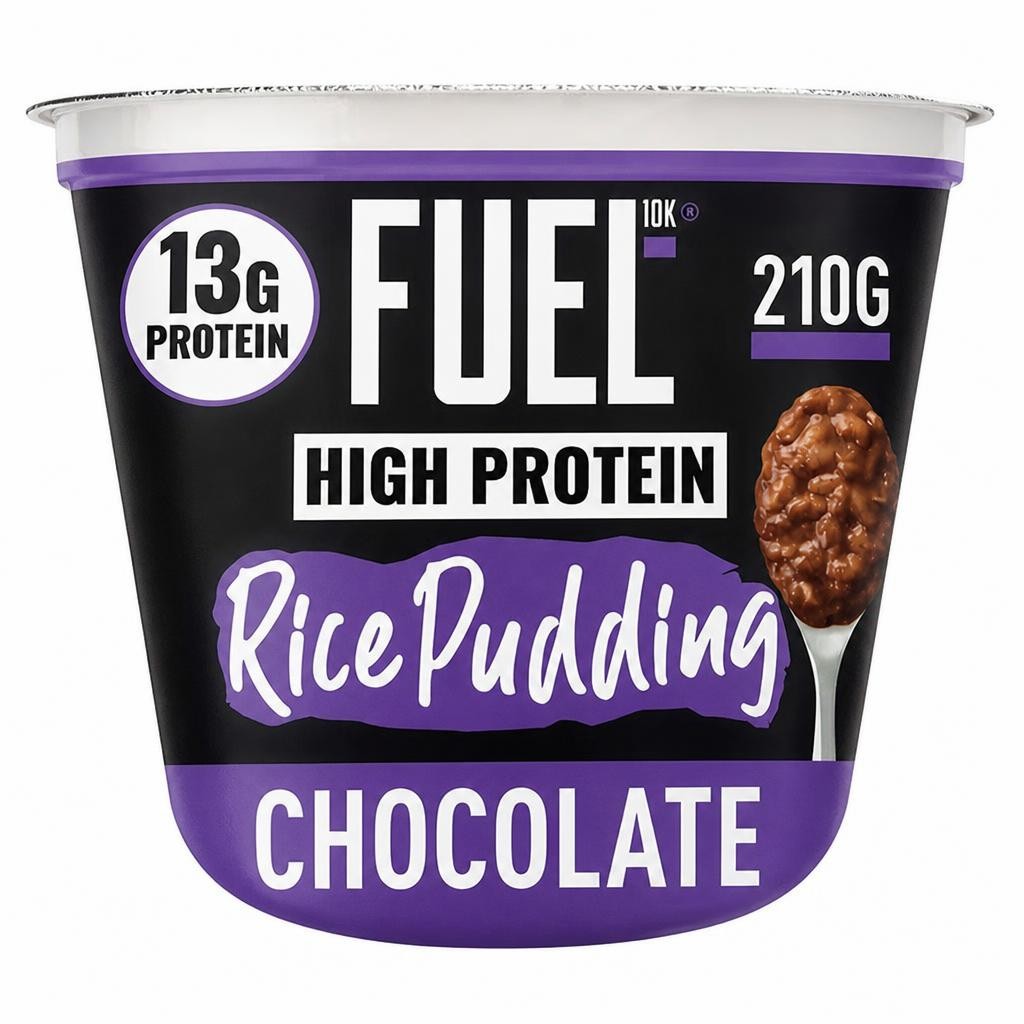 Fuel10K Chocolate Flavour High Protein Rice Pudding 210g
