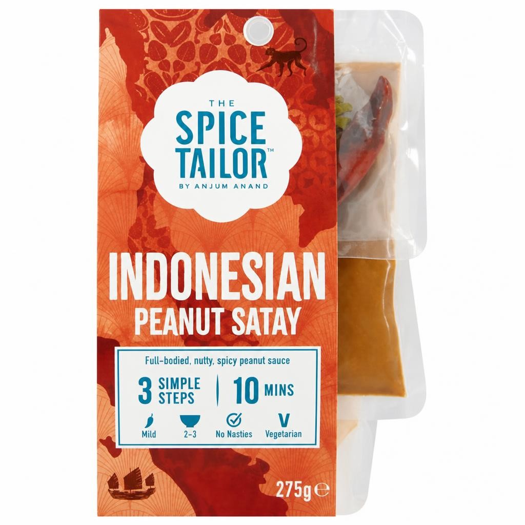 The Spice Tailor Indonesian Peanut Satay Sauce Kit 275g