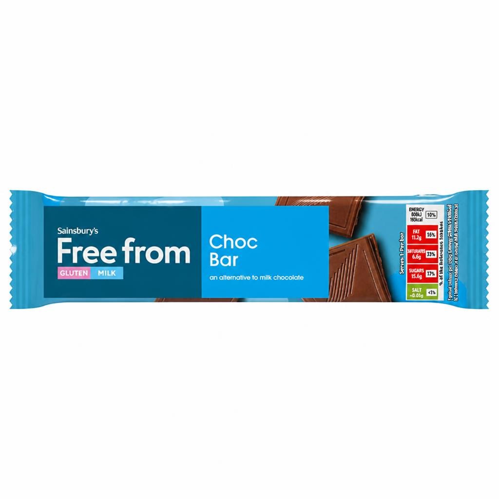 Sainsbury's Free From Chocolate Bar 35g