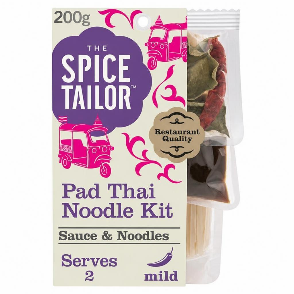 The Spice Tailor Pad Thai Noodle & Sauce Meal Kit 200g