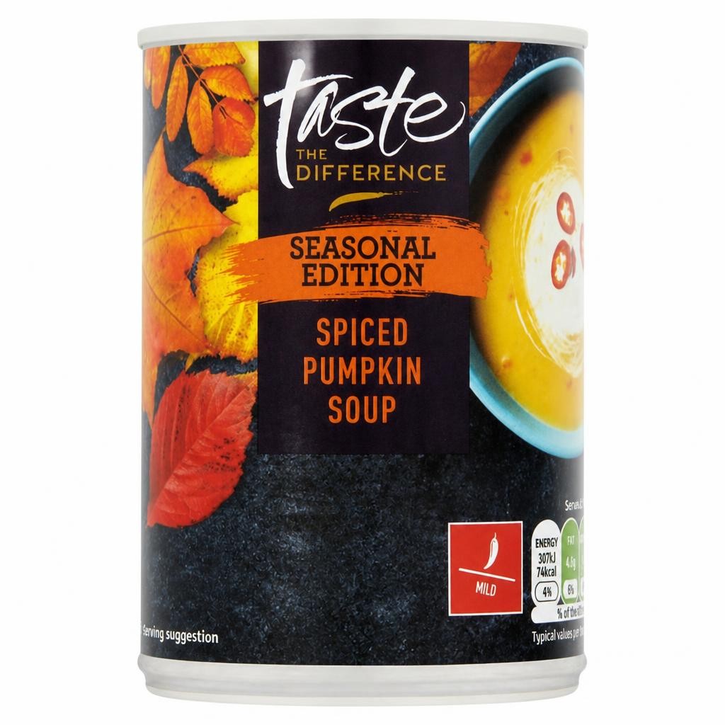 Sainsbury's Spiced Pumpkin Soup, Taste the Difference 400g