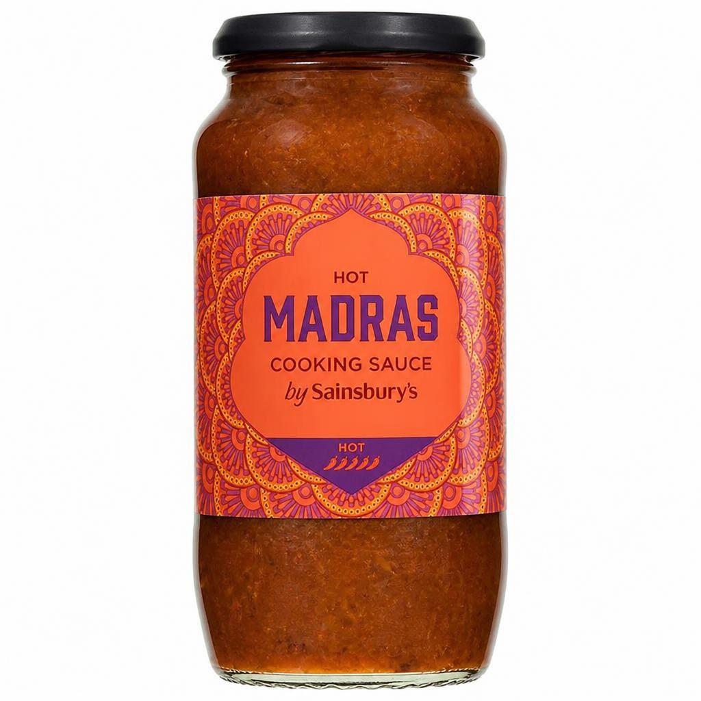 Sainsbury's Madras Curry Cooking Sauce 500g