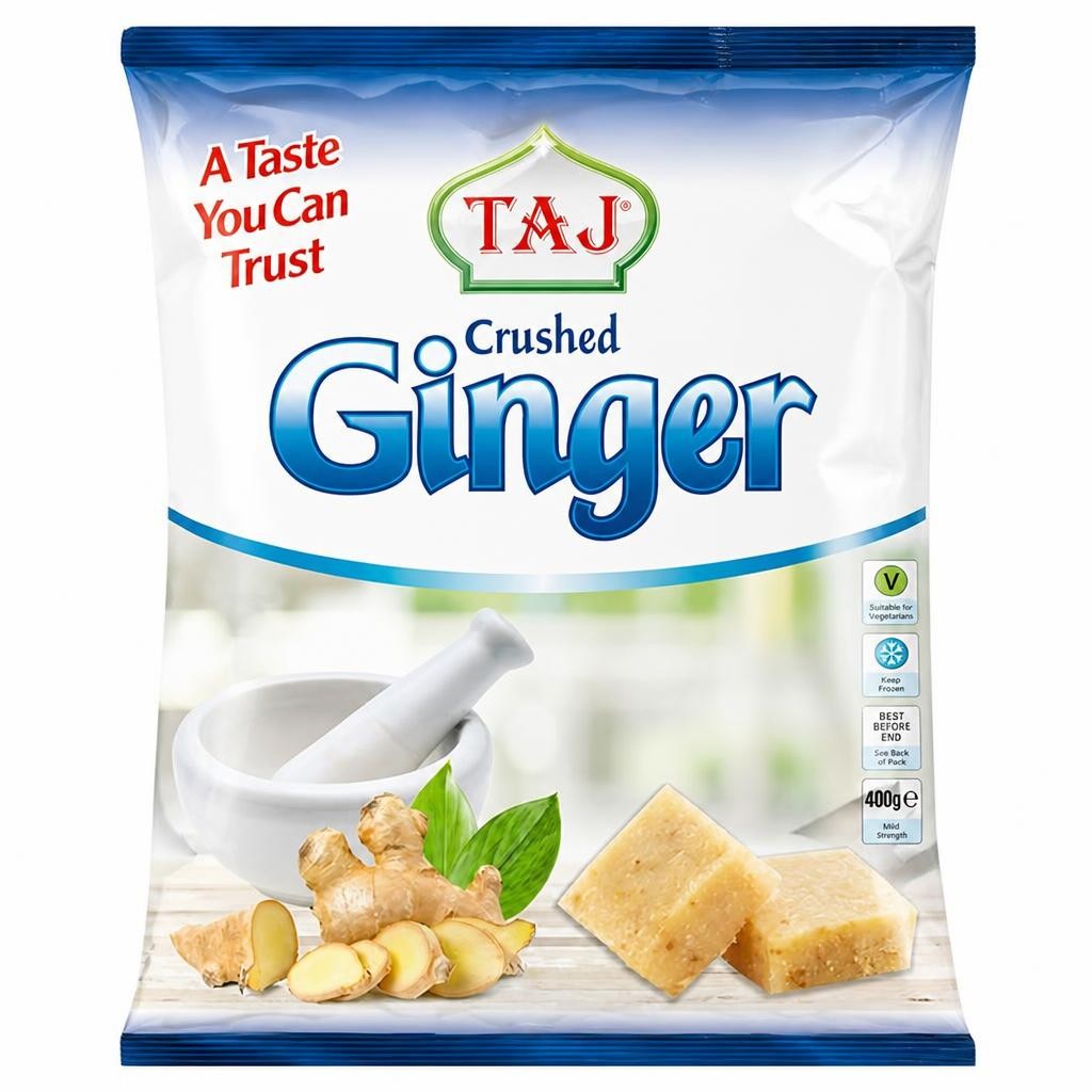 Taj Crushed Ginger 400g