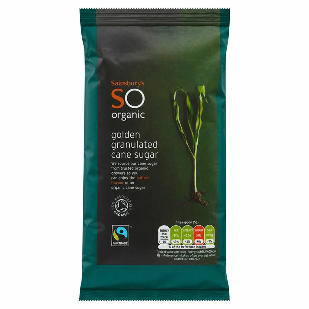Sainsbury's Fairtrade Cane Sugar, SO Organic 500g