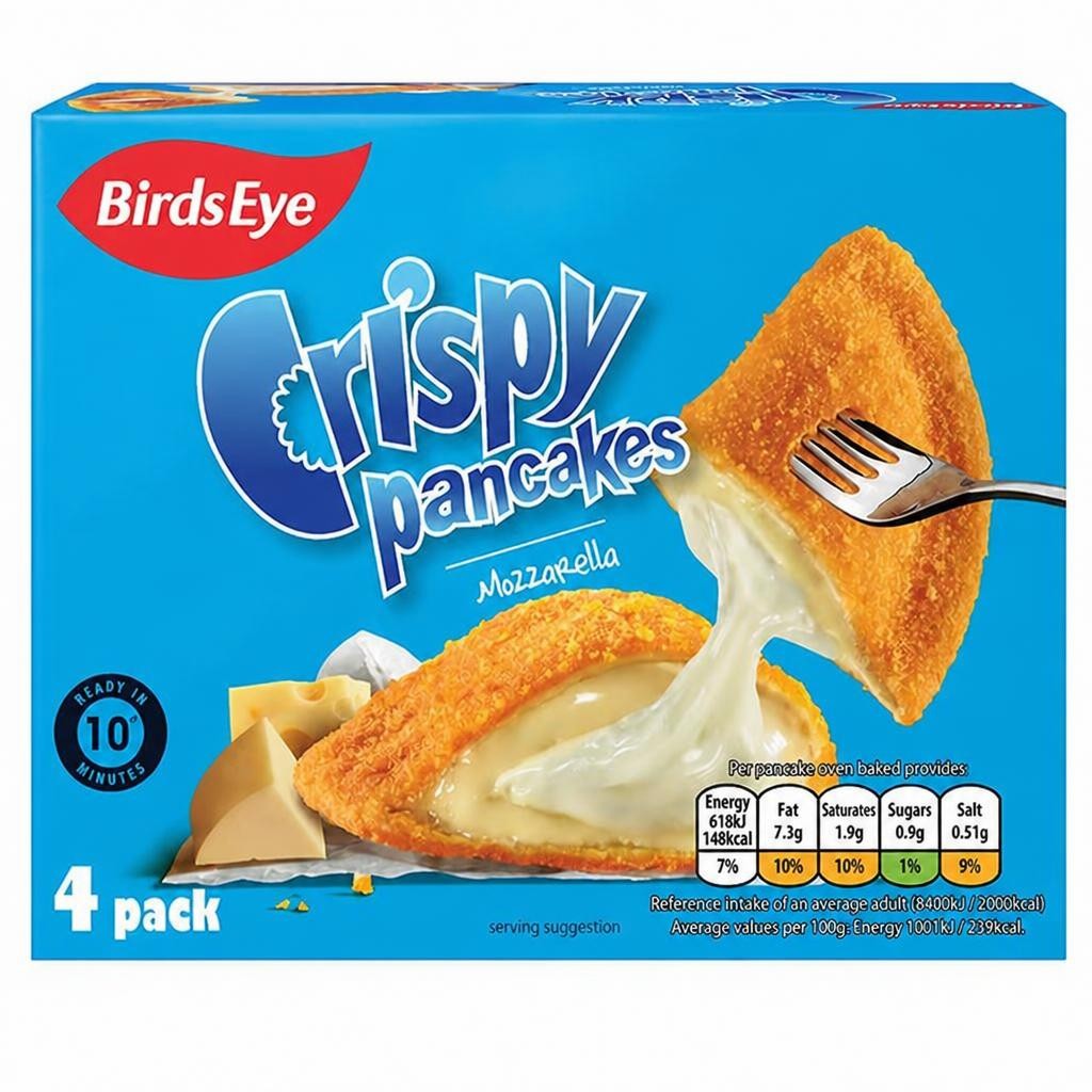 Birds Eye Mozzarella Crispy Pancakes x4 250g