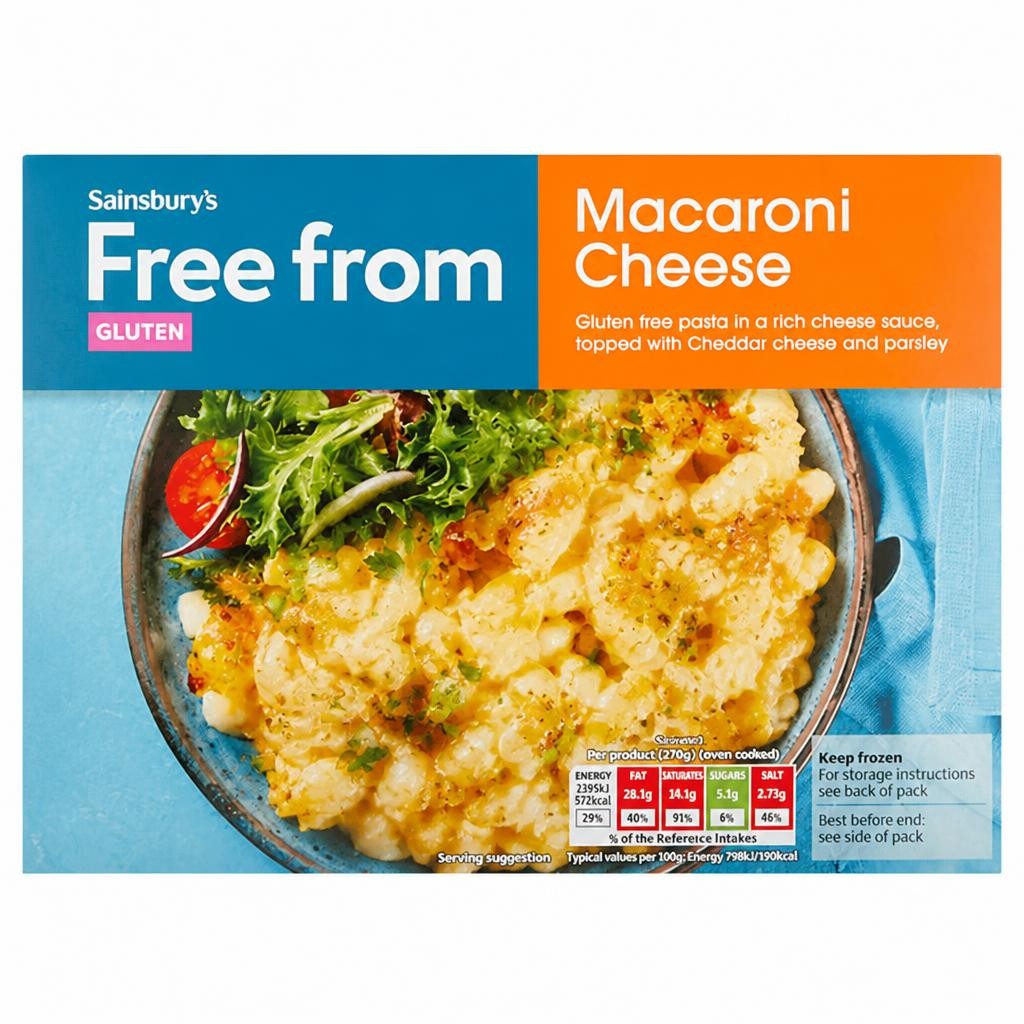 Sainsbury's Free From Macaroni Cheese 300g