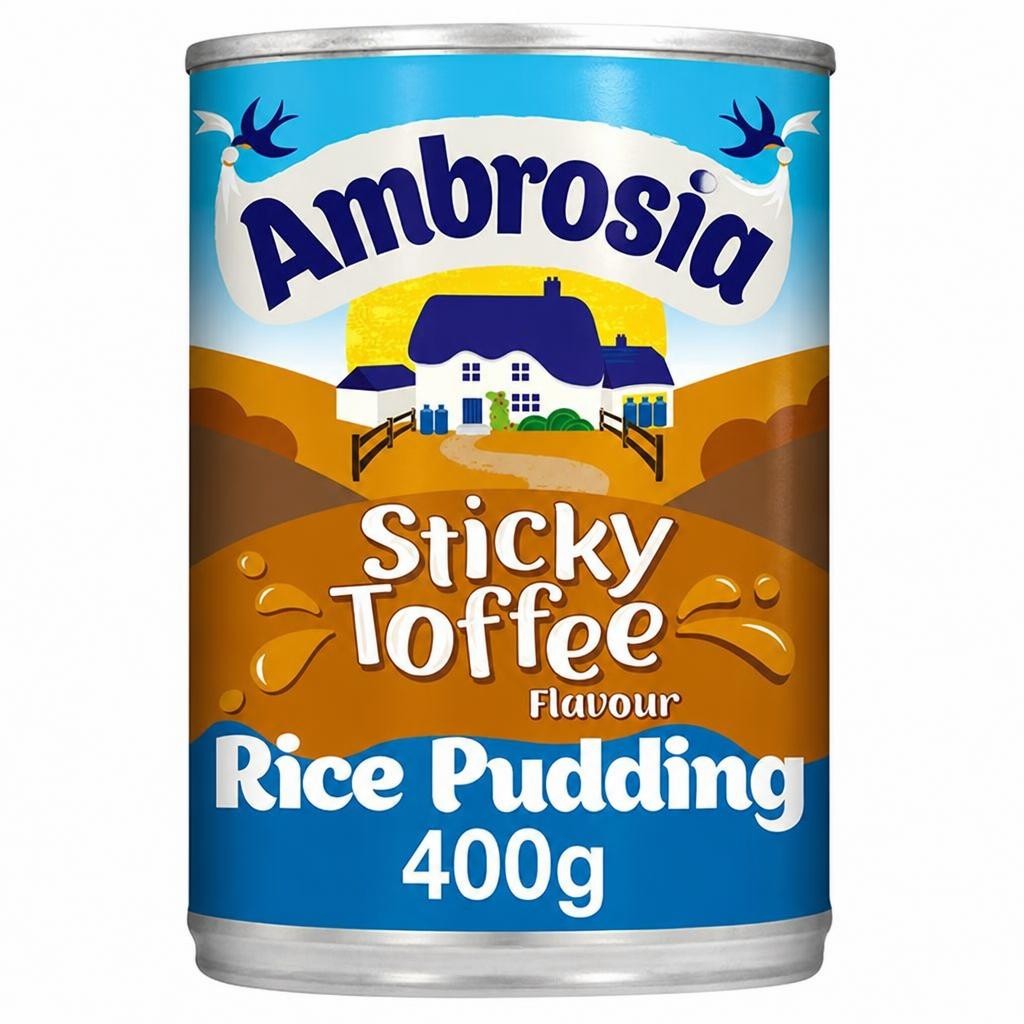Ambrosia Sticky Toffee Flavour Rice Pudding 400g