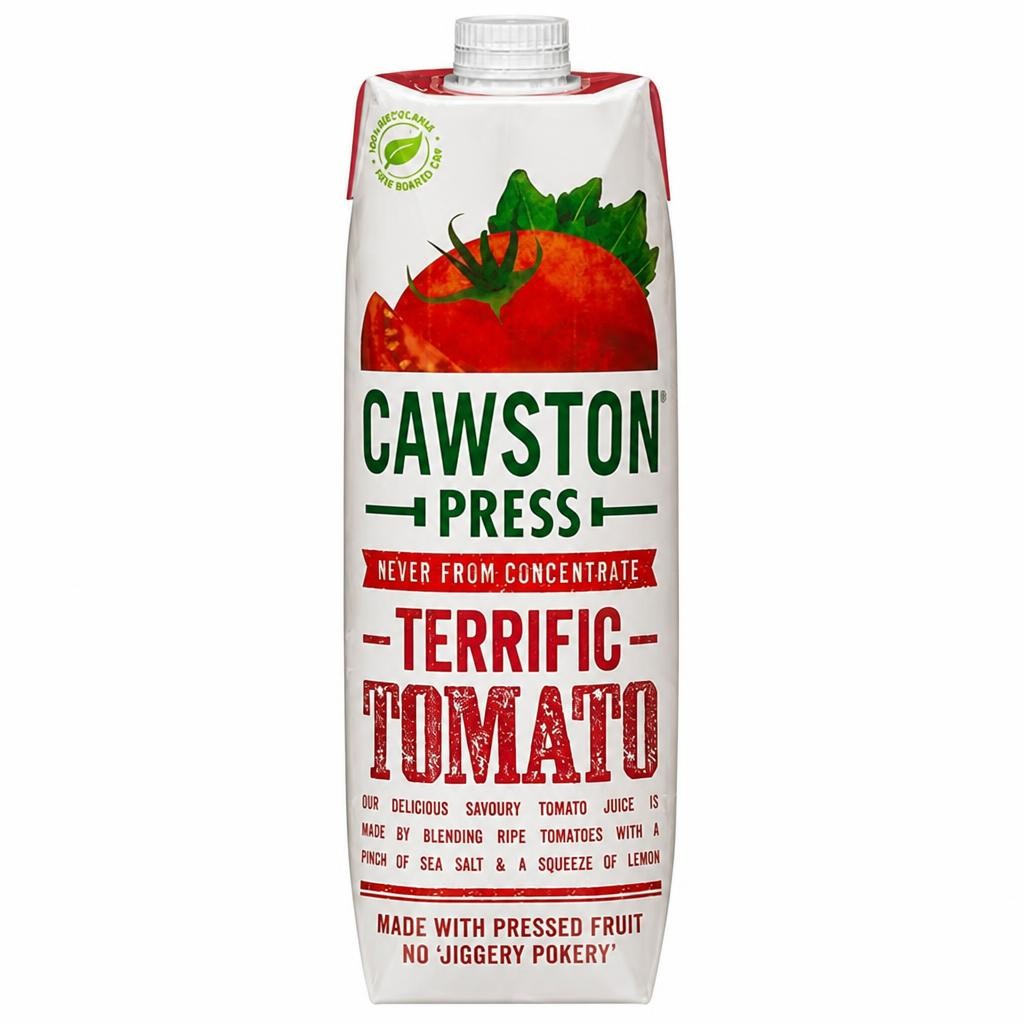 Cawston Press Pressed Tomato Juice 1 Litre