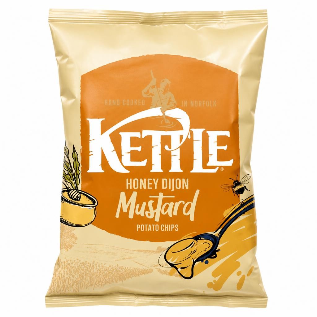 Kettle Honey Dijon Mustard Potato Chips 130g