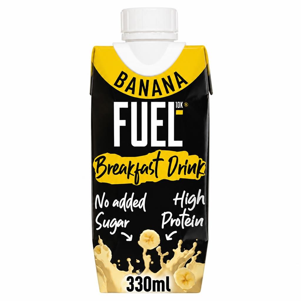 FUEL 10K 330ml Breakfast High Protein Banana Milk Shake Drink