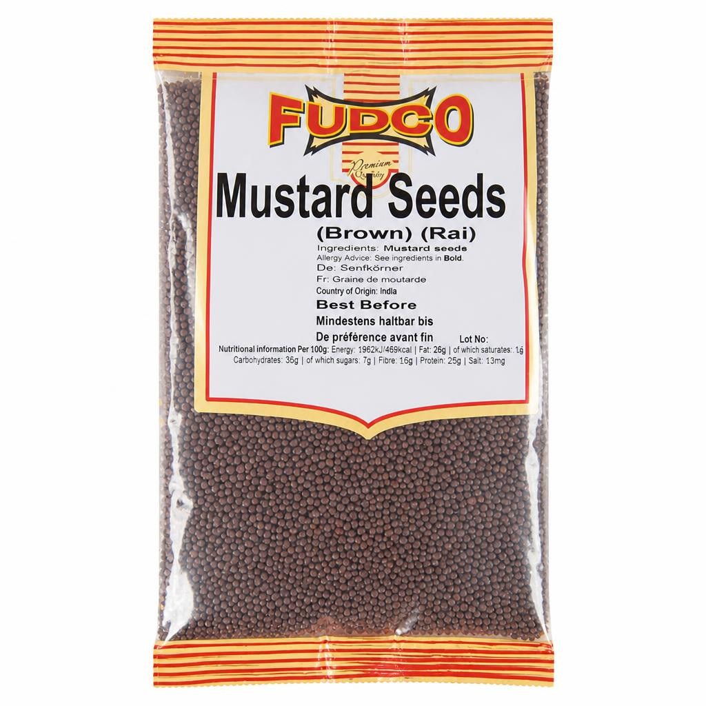Fudco Brown Mustard Seeds 100g