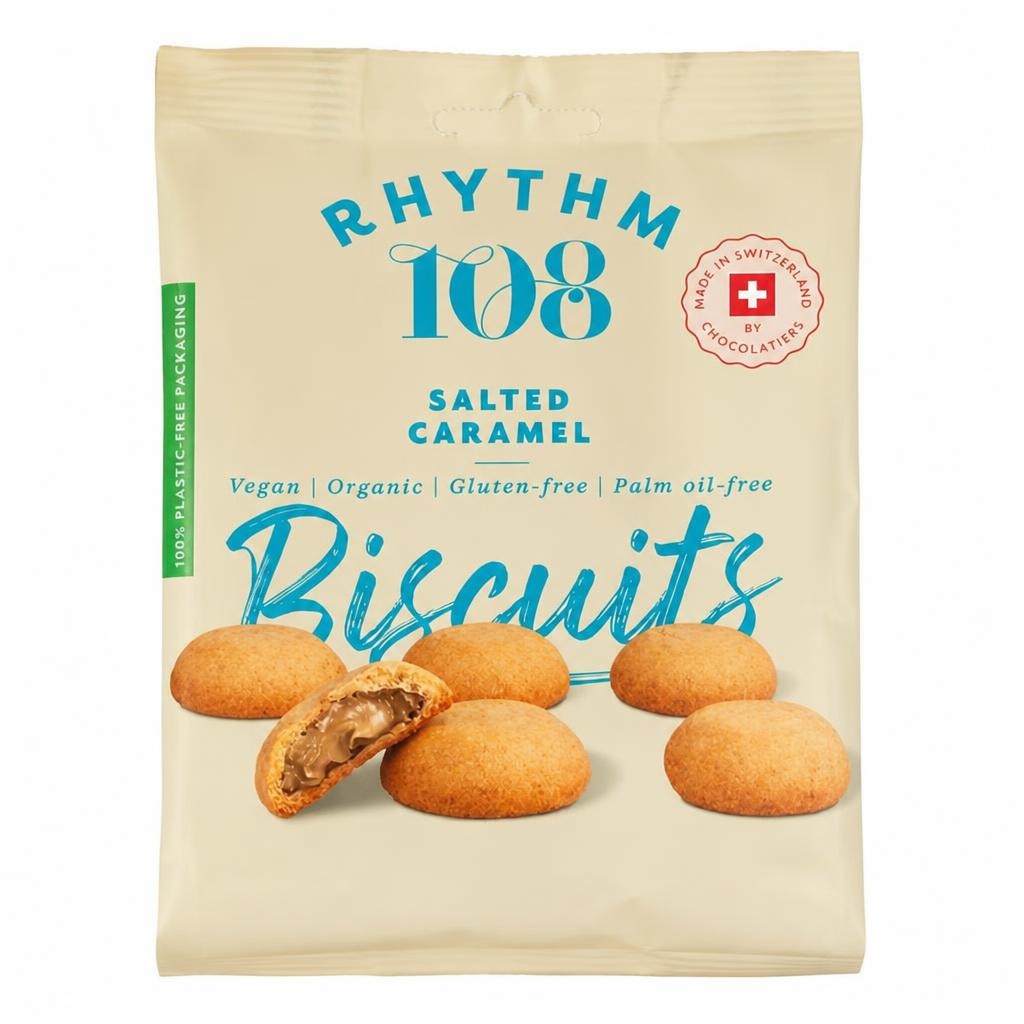 Rhythm108 Chocolate & Salted Caramel Biscuits 135g