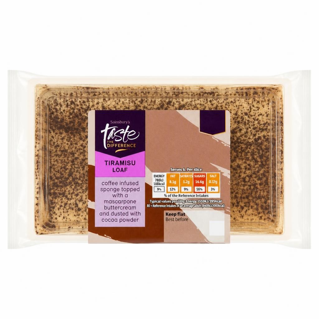 Sainsbury's Tiramisu Loaf Cake, Taste the Difference 285g