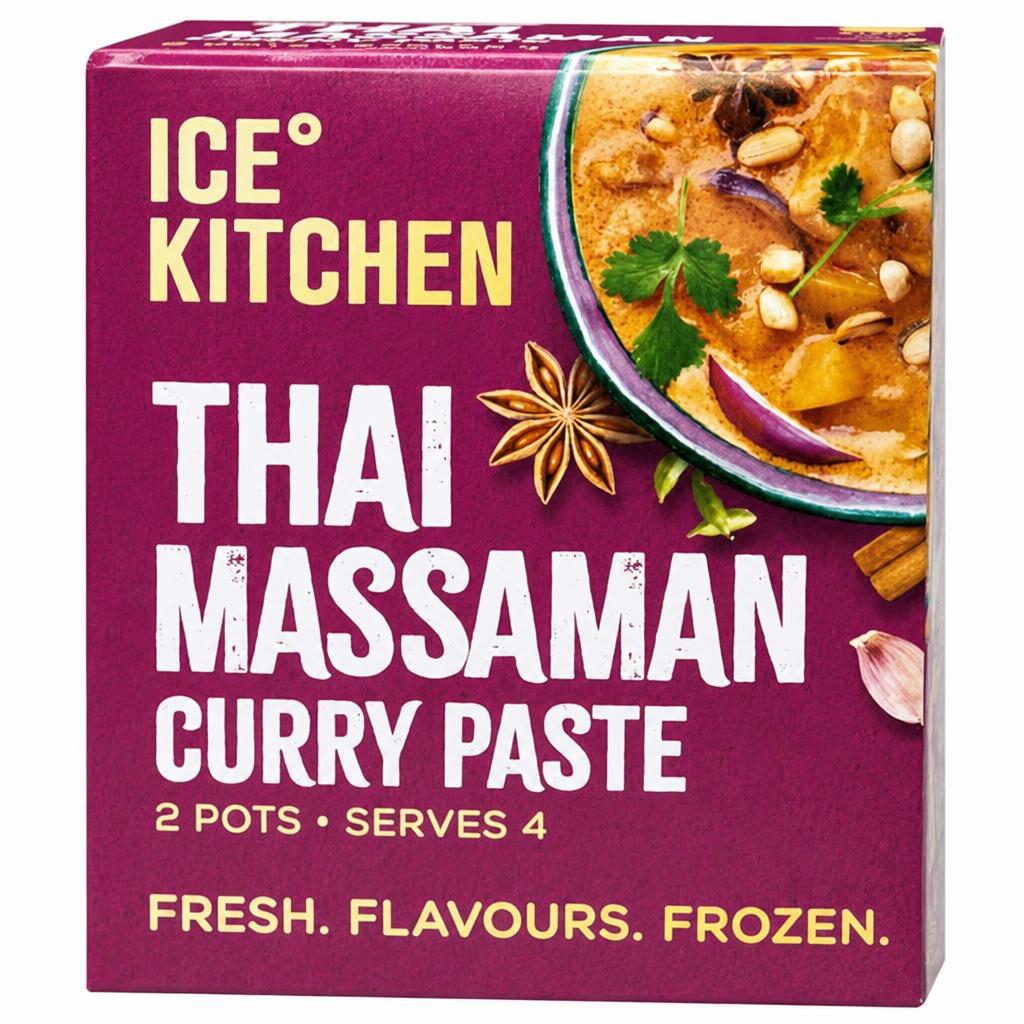 Ice Kitchen Thai Massaman Curry Paste 2 x 77g