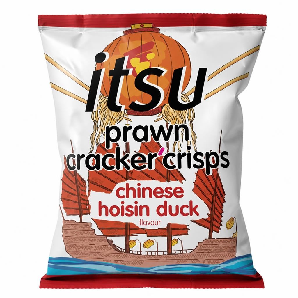 itsu Chinese Hoisin Prawn Cracker Crisps 60g