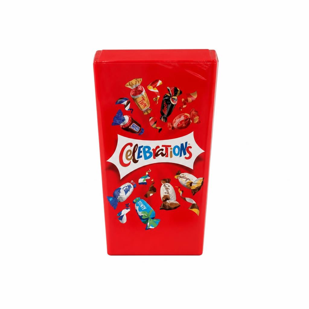 Celebrations Milk Chocolate Mini Box of Chocolates & Biscuit Bars 69g
