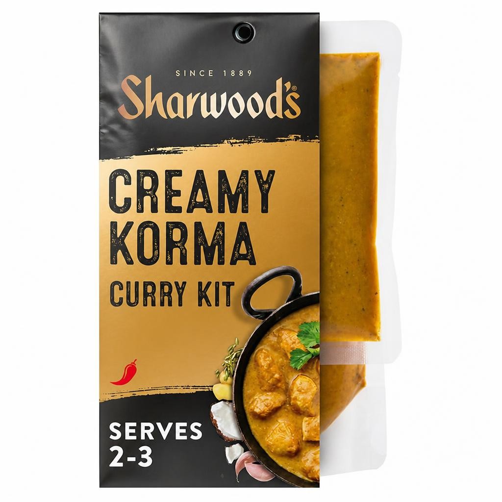 Sharwood's Korma Indian Curry Sauce Kit 280g