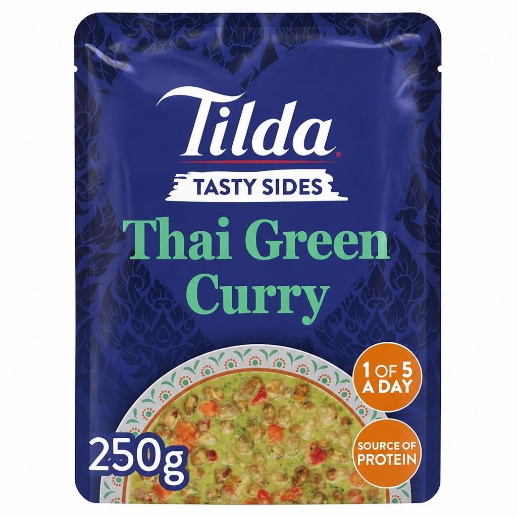 Tilda Tasty Sides Thai Green Curry 250g