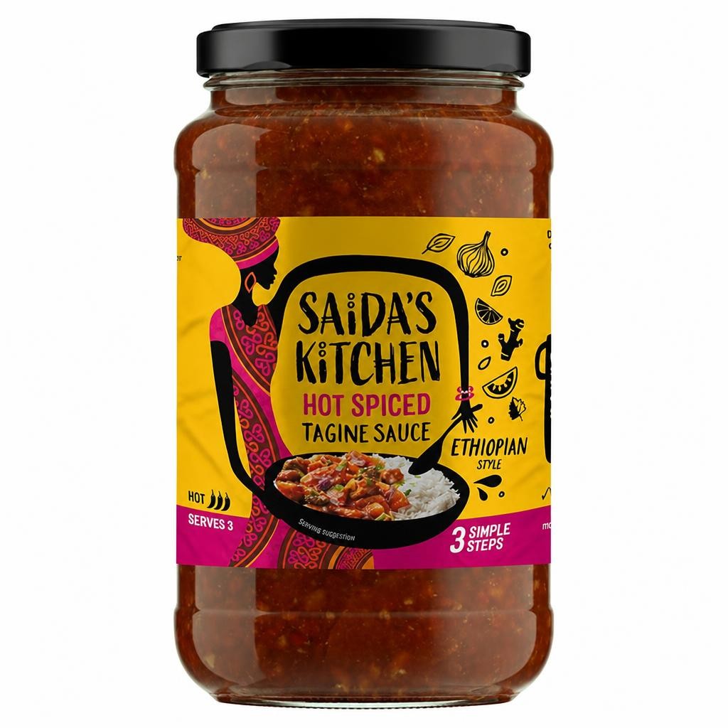 Saida's Kitchen Ethiopian Style Tagine Sauce 370g