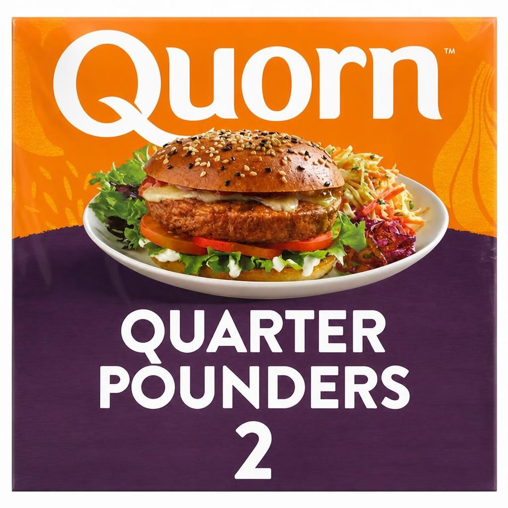 Quorn Quarter Pounders x2 227g