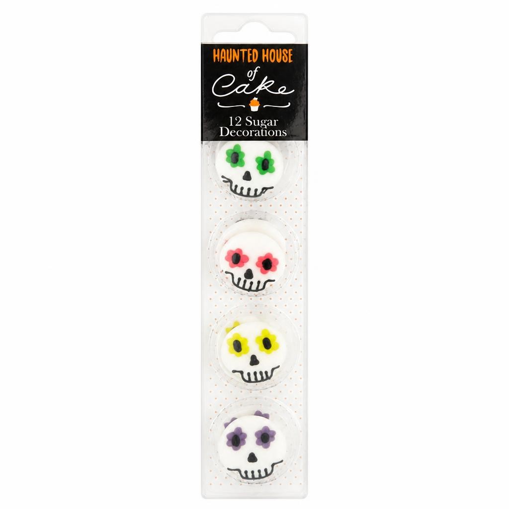 House of Cake Haunted Sugar Decorations x12