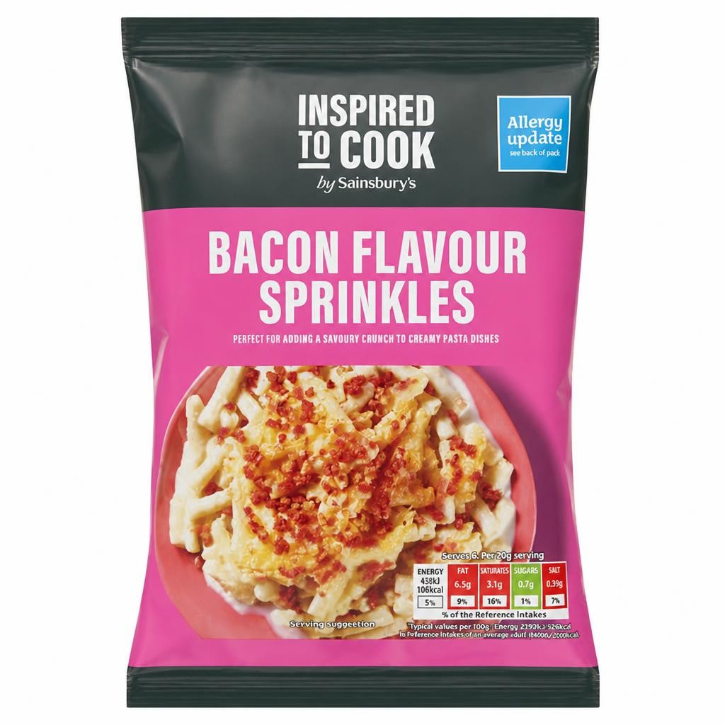Sainsbury's Bacon Flavour Sprinkles, Inspired to Cook 120g