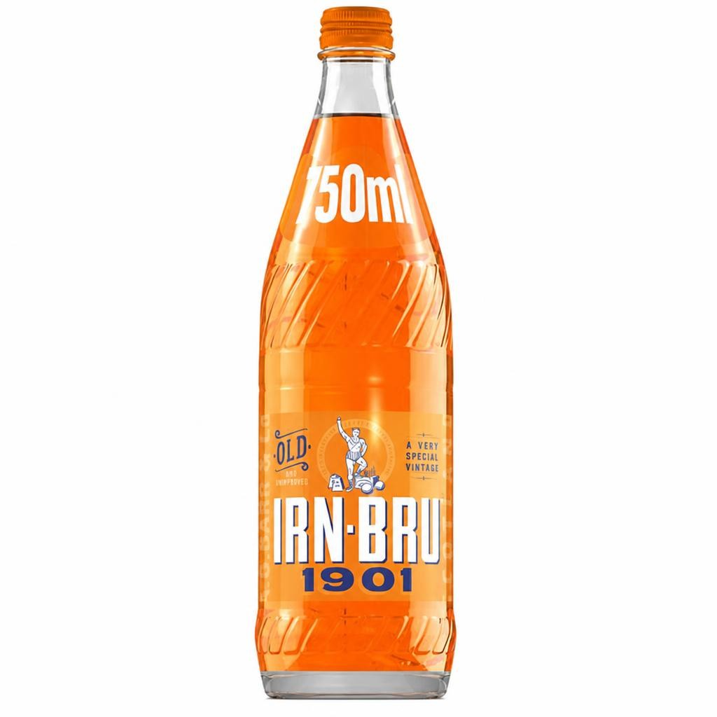 Irn-Bru 1901 Soft Drink Glass Bottle 750ml