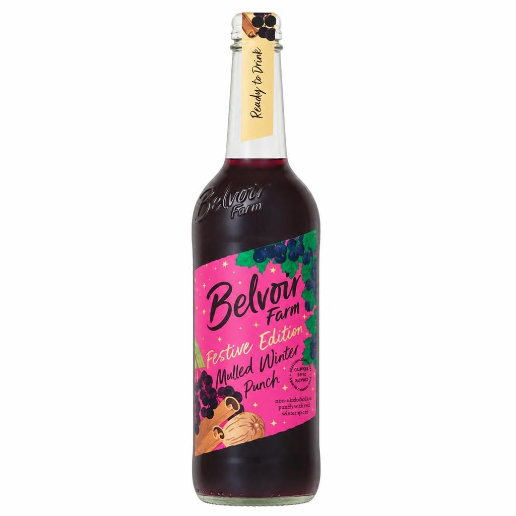 Belvoir Farm Mulled Winter Punch, Festive Edition 750ml