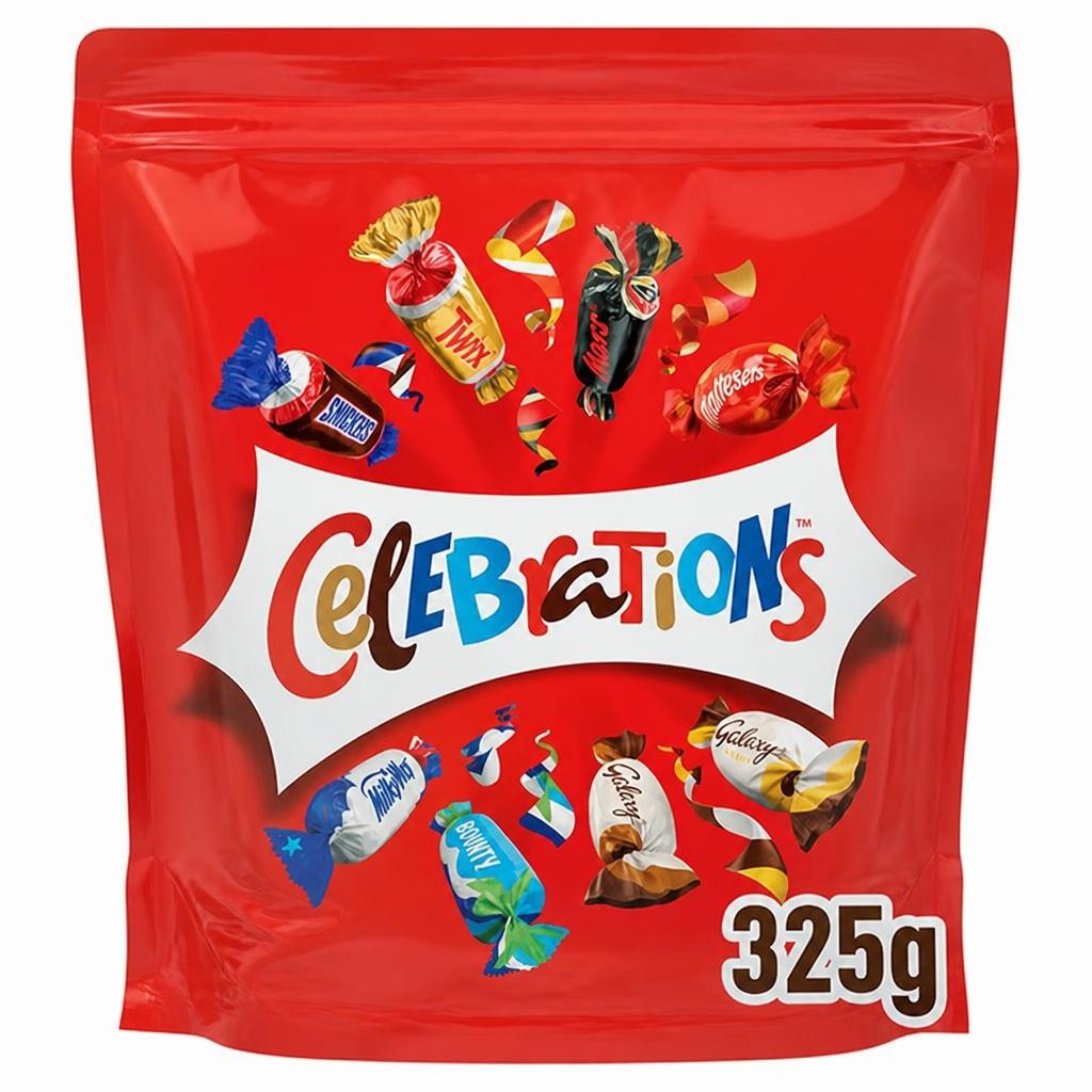 Celebrations Chocolates Sharing Pouch Bag 325g