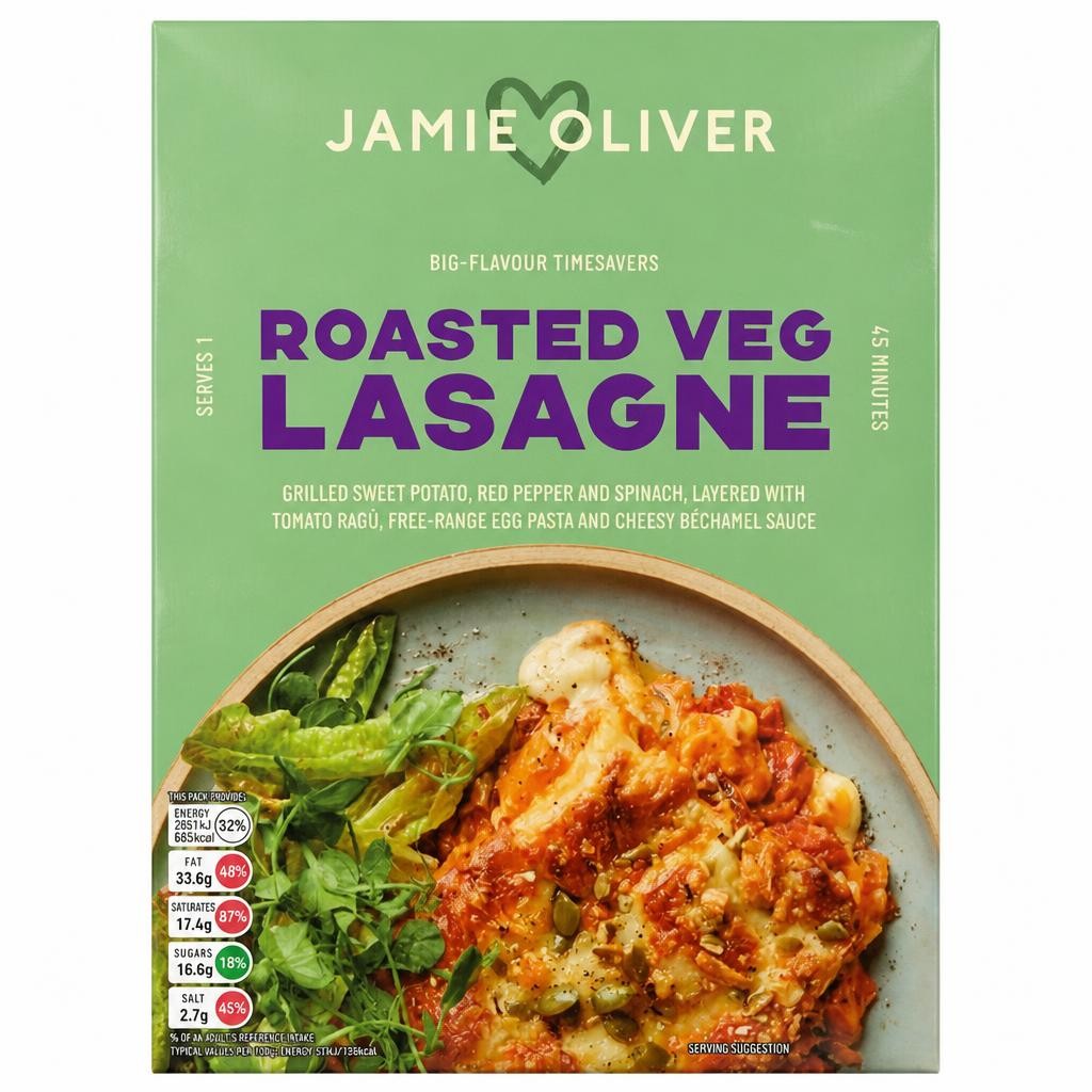 Jamie Oliver Roasted Veg Lasagne 400g