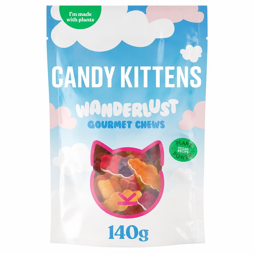 Candy Kittens Wanderlust Gourmet Chews 140g