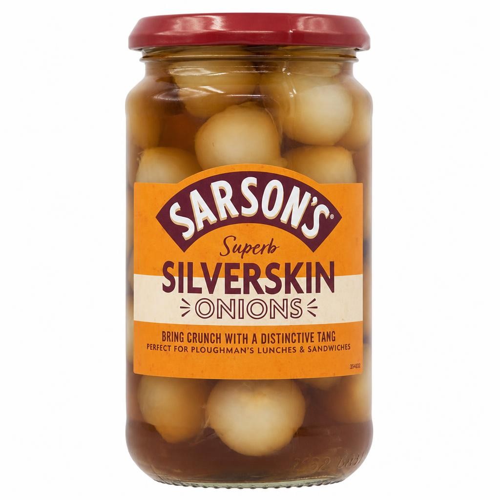 Sarson's Silverskin Onions 460g