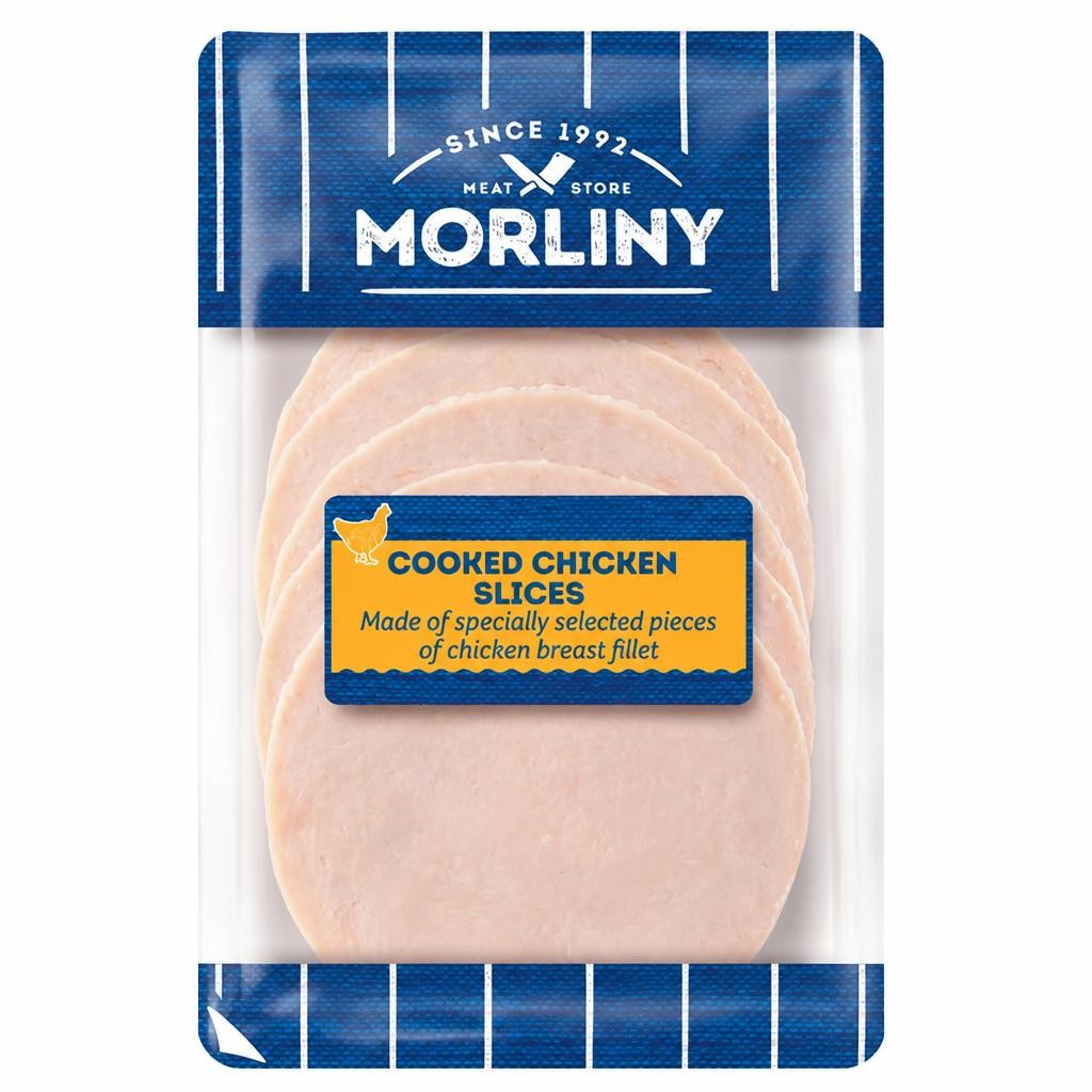Morliny Roast Chicken Fillet Slices x8 100g