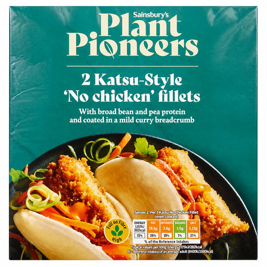 Plant Pioneers Katsu Style No Chicken Fillets x2 240g