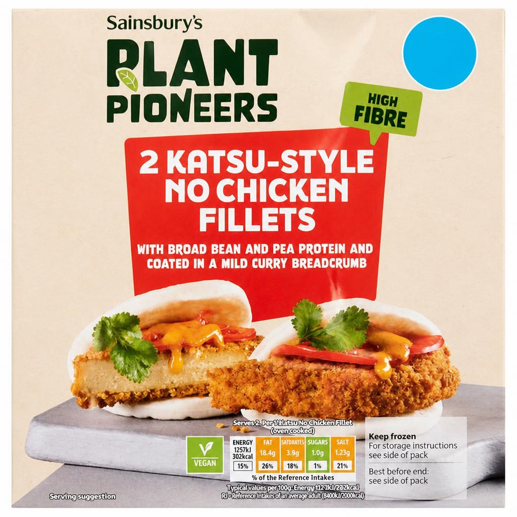 Plant Pioneers Katsu Style No Chicken Fillets x2 240g