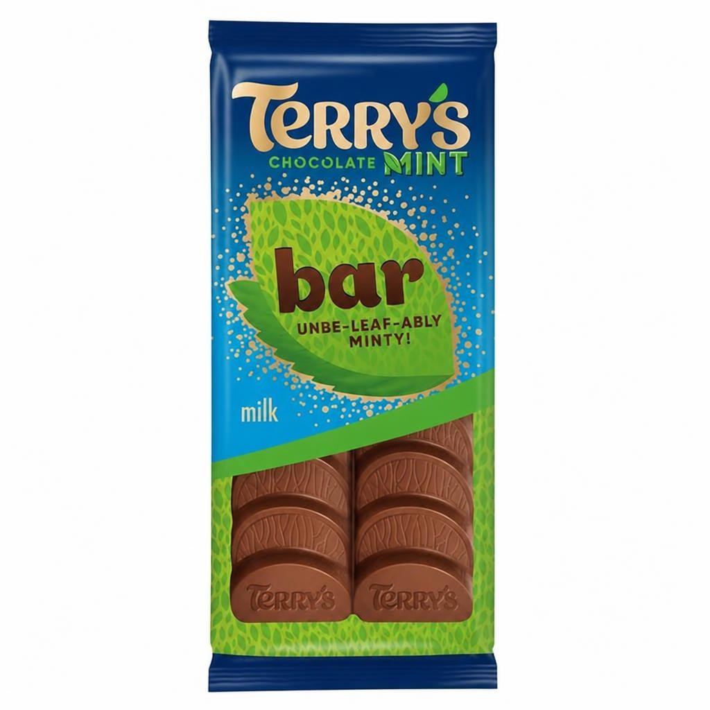 Terry's Milk Chocolate Mint Bar 90g