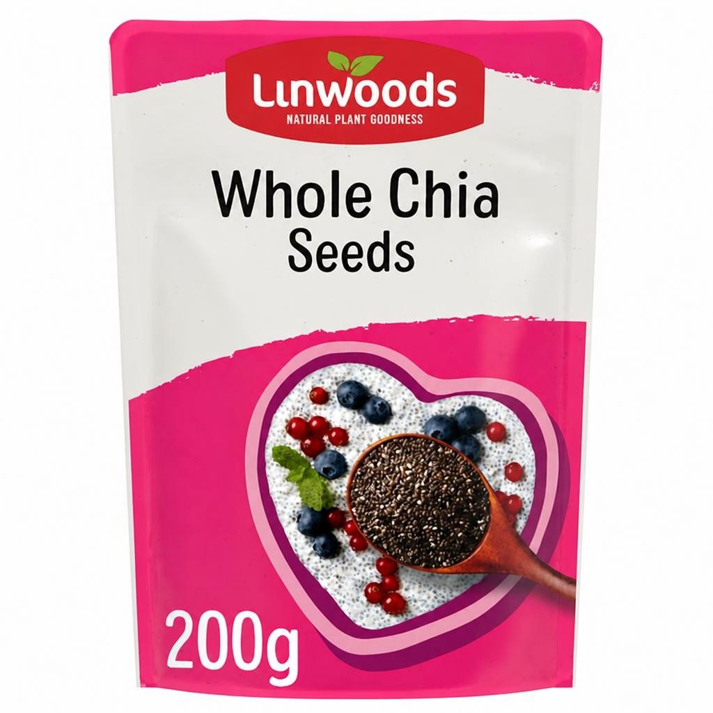 Linwoods Organic Whole Chia Seeds 200g