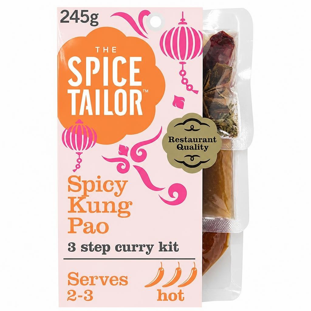 The Spice Tailor Spicy Kung Pao Chinese Sauce Kit 245g
