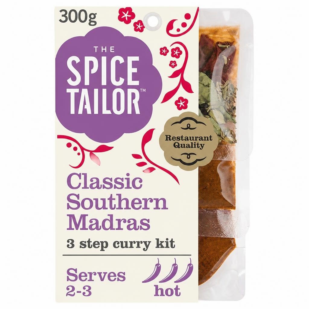 The Spice Tailor Southern Madras Indian Curry Sauce Kit 300g