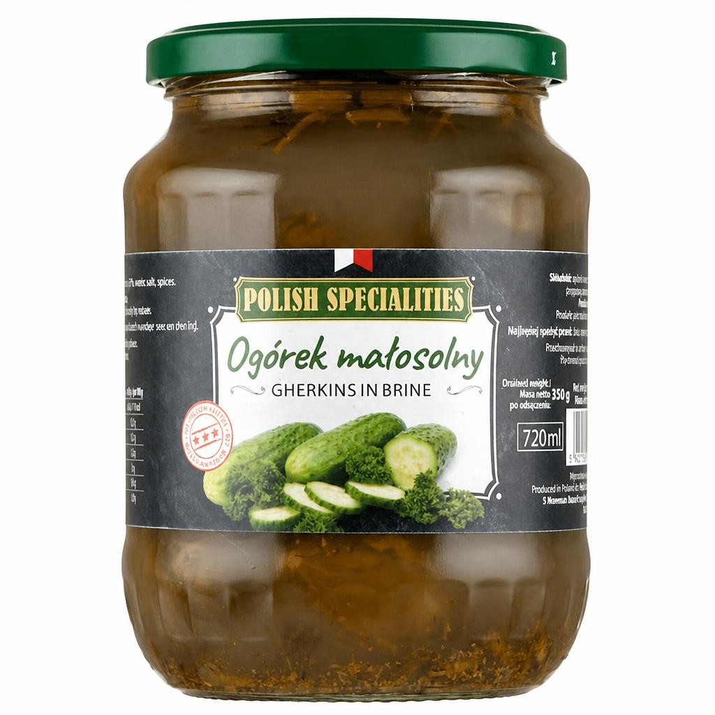 Polish Specialities Gherkins in Brine 610g