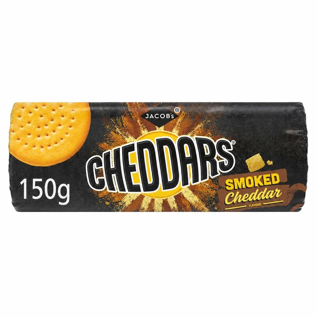 Jacob's 150g Smoked Cheddar Flavour Baked Cheddars